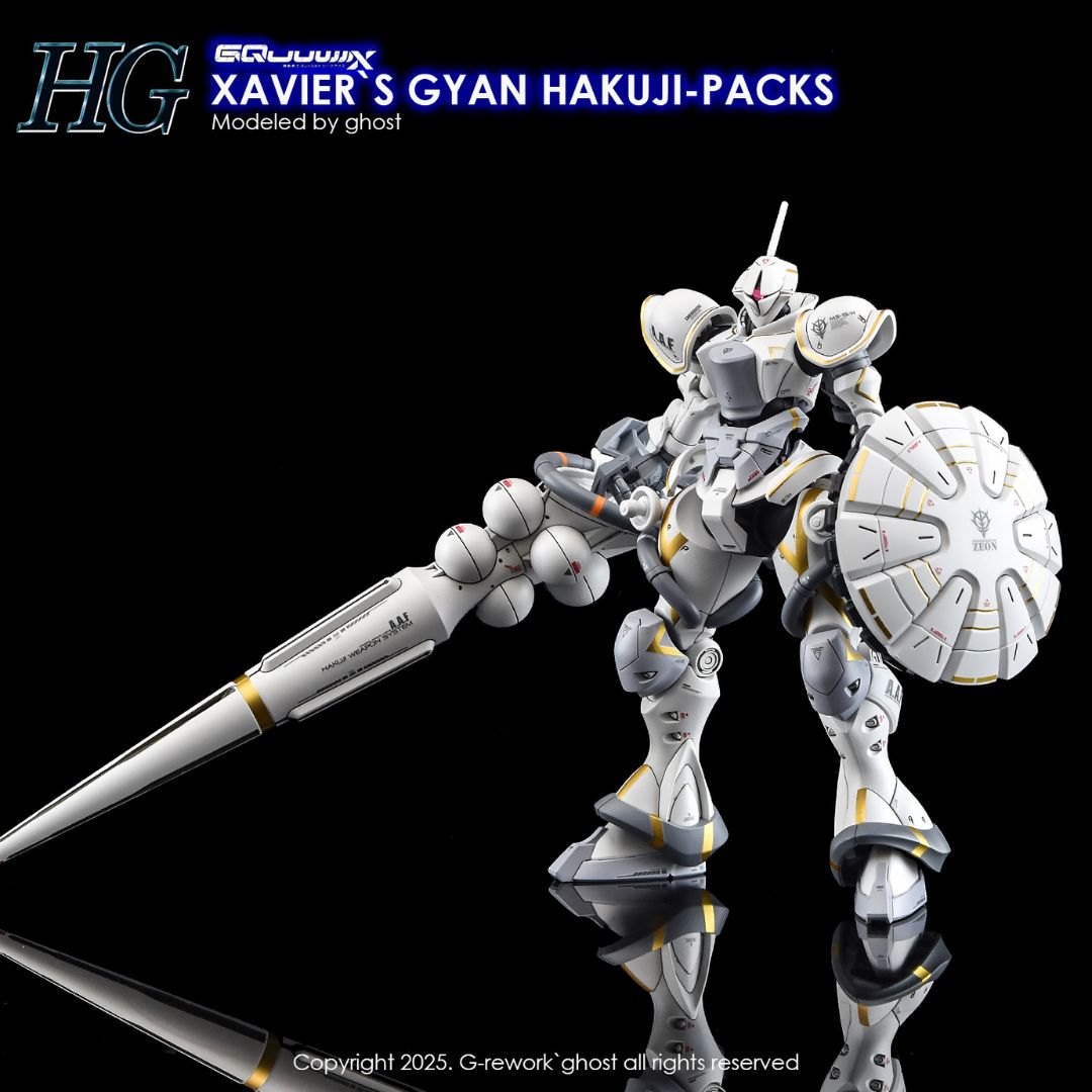 G-Rework Decal - [HG] GQUUUUUUX MS-15/H XAVIER'S GYAN HAKUJI-PACKS