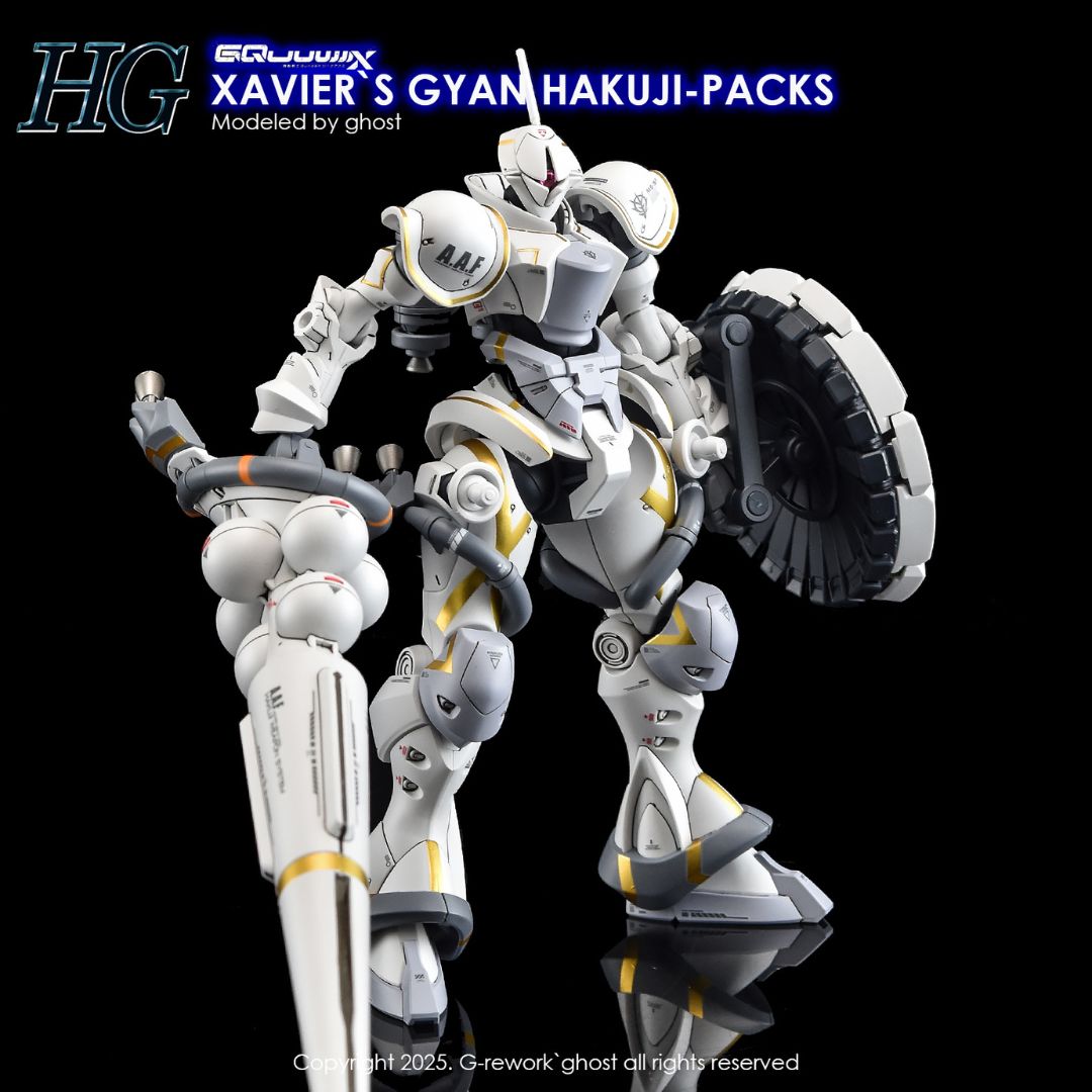 G-Rework Decal - [HG] GQUUUUUUX MS-15/H XAVIER'S GYAN HAKUJI-PACKS