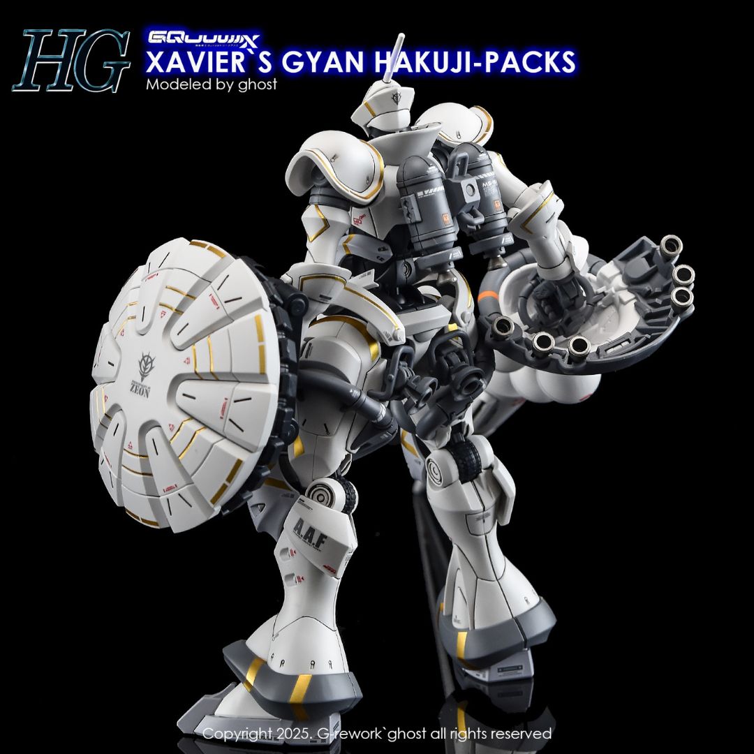 G-Rework Decal - [HG] GQUUUUUUX MS-15/H XAVIER'S GYAN HAKUJI-PACKS