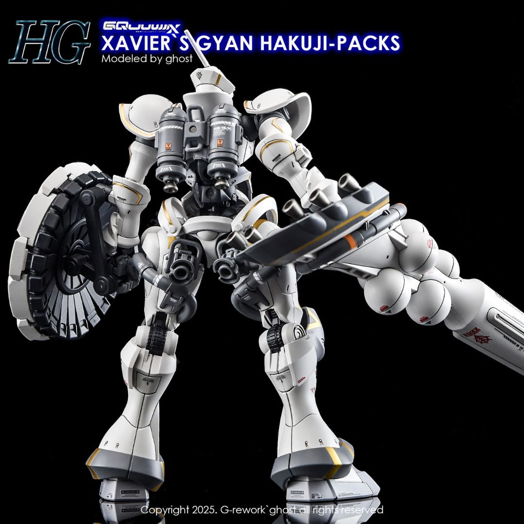 G-Rework Decal - [HG] GQUUUUUUX MS-15/H XAVIER'S GYAN HAKUJI-PACKS