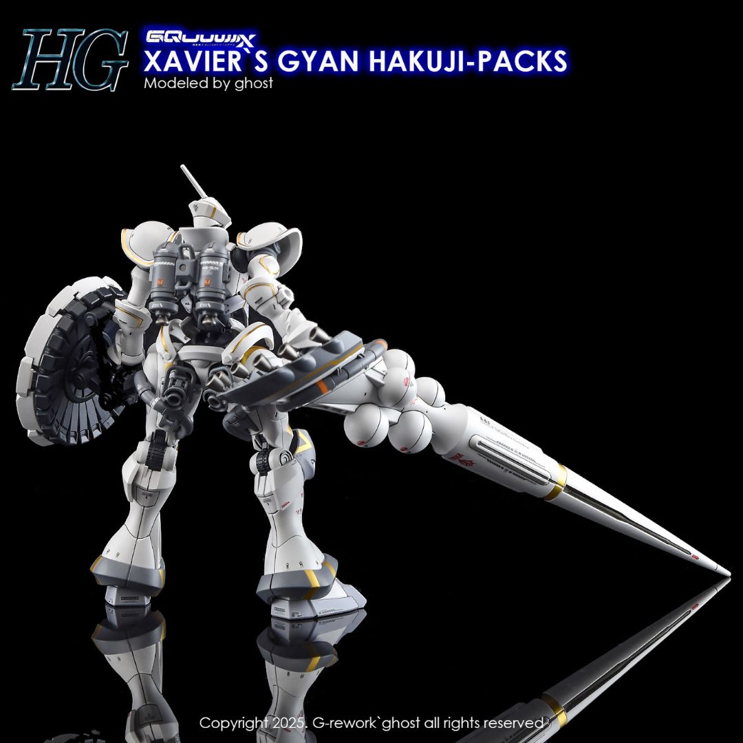 G-Rework Decal - [HG] GQUUUUUUX MS-15/H XAVIER'S GYAN HAKUJI-PACKS