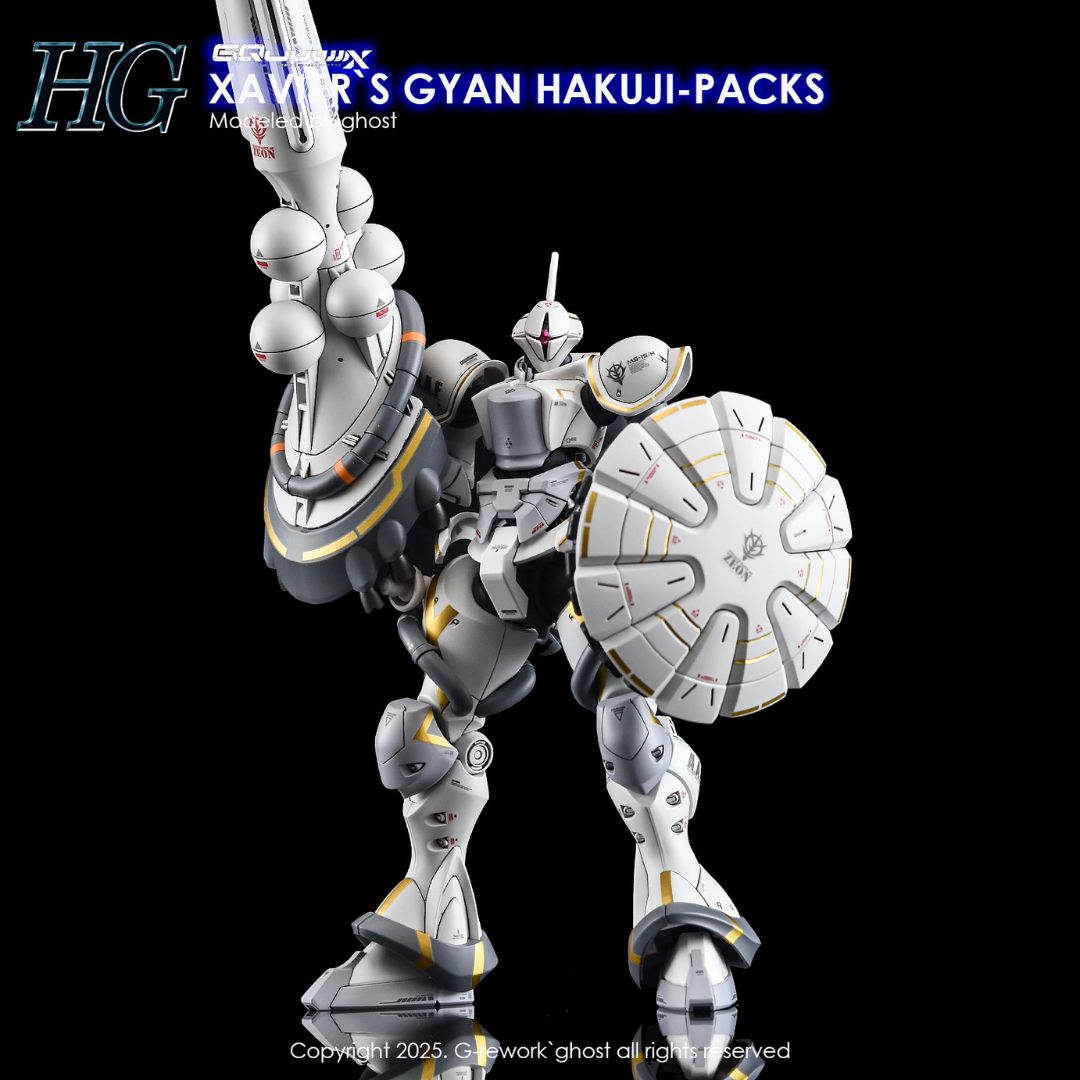 G-Rework Decal - [HG] GQUUUUUUX MS-15/H XAVIER'S GYAN HAKUJI-PACKS
