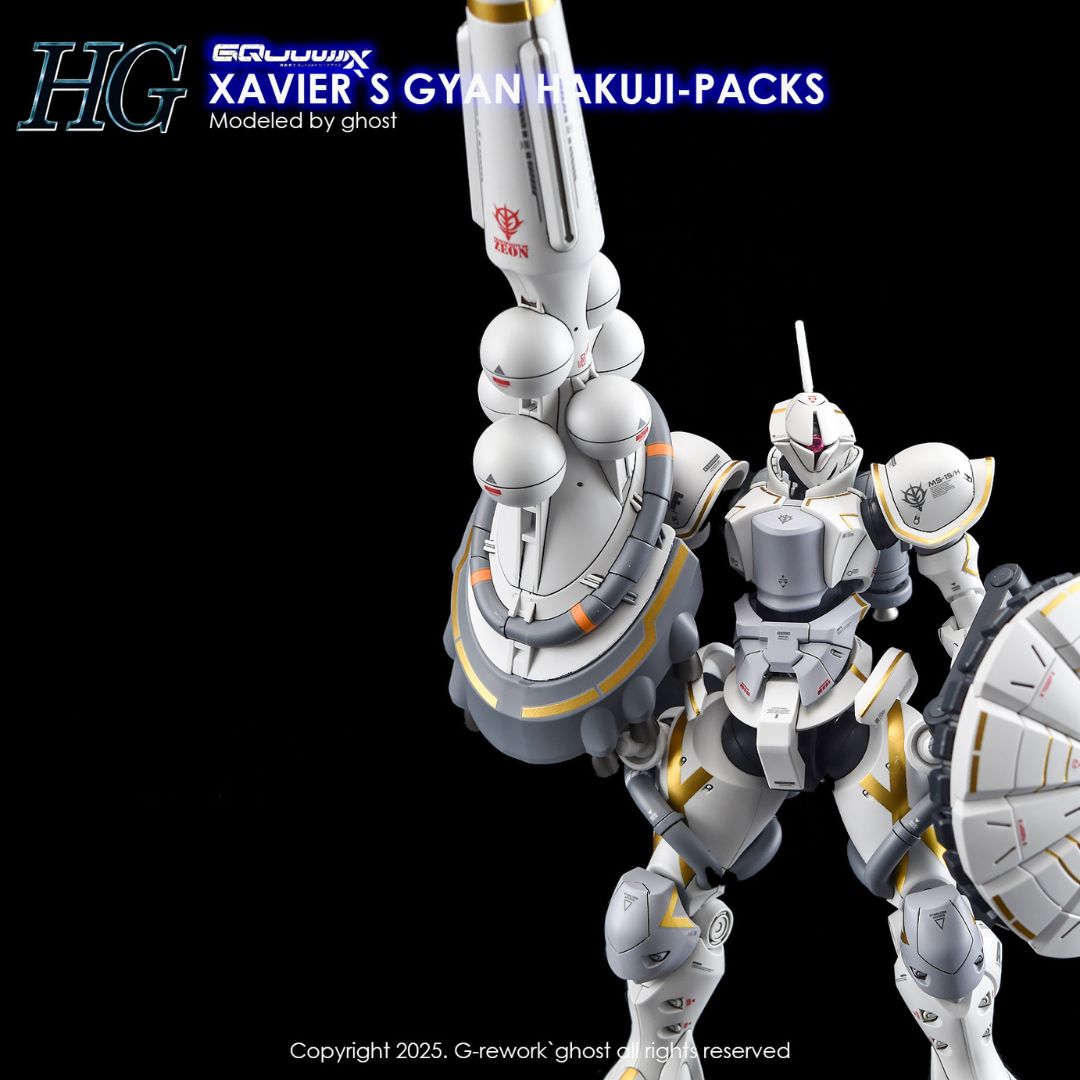 G-Rework Decal - [HG] GQUUUUUUX MS-15/H XAVIER'S GYAN HAKUJI-PACKS