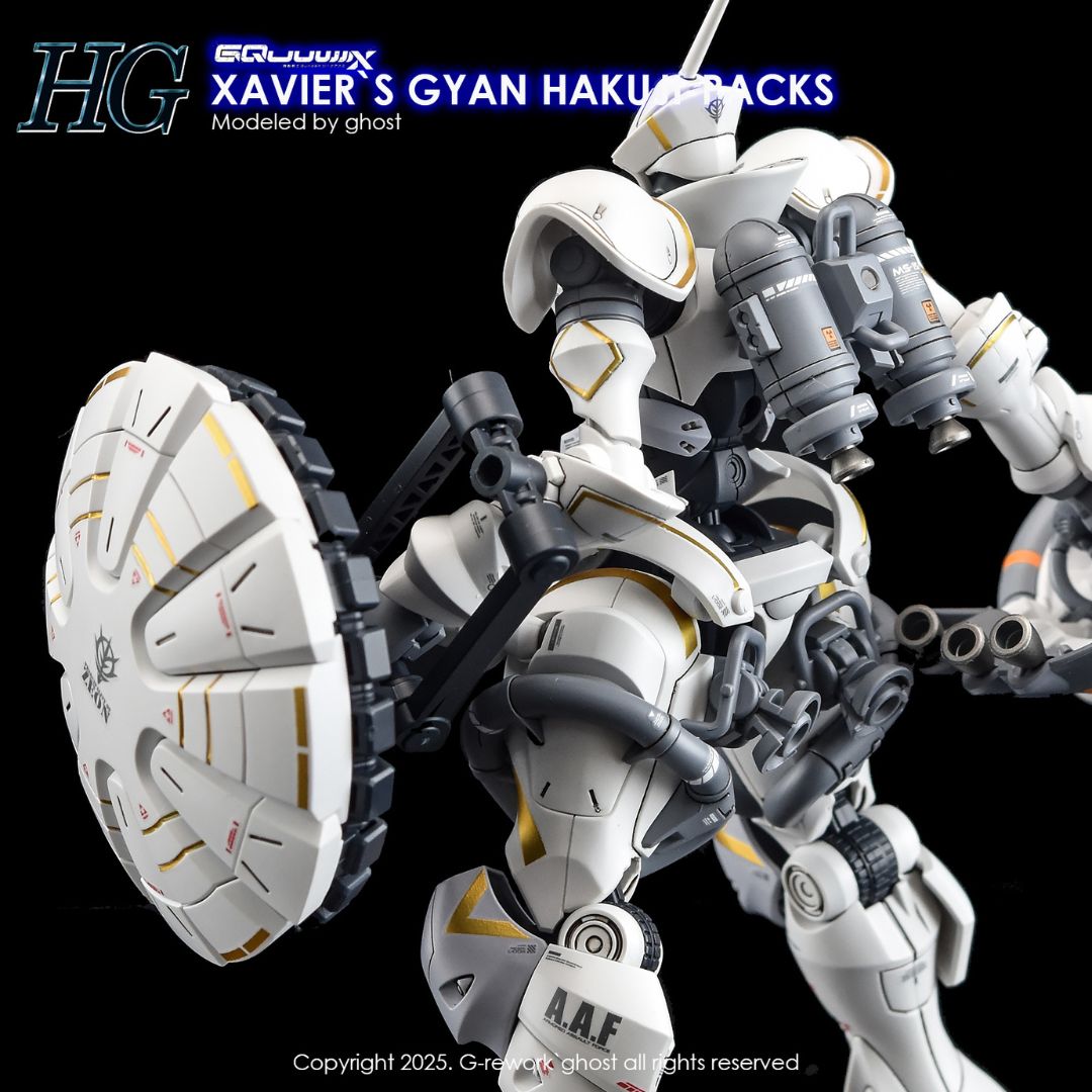 G-Rework Decal - [HG] GQUUUUUUX MS-15/H XAVIER'S GYAN HAKUJI-PACKS