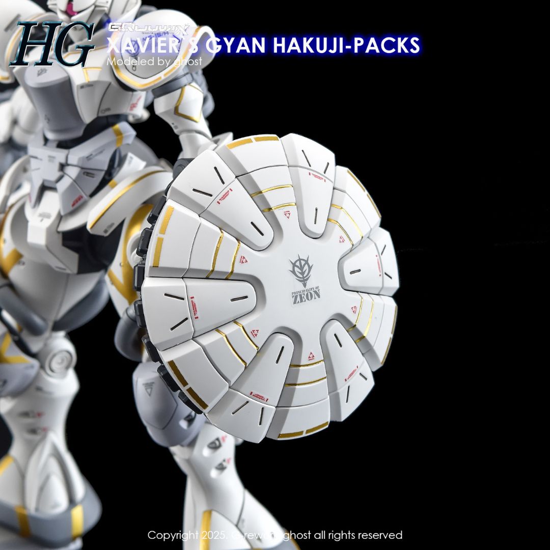 G-Rework Decal - [HG] GQUUUUUUX MS-15/H XAVIER'S GYAN HAKUJI-PACKS