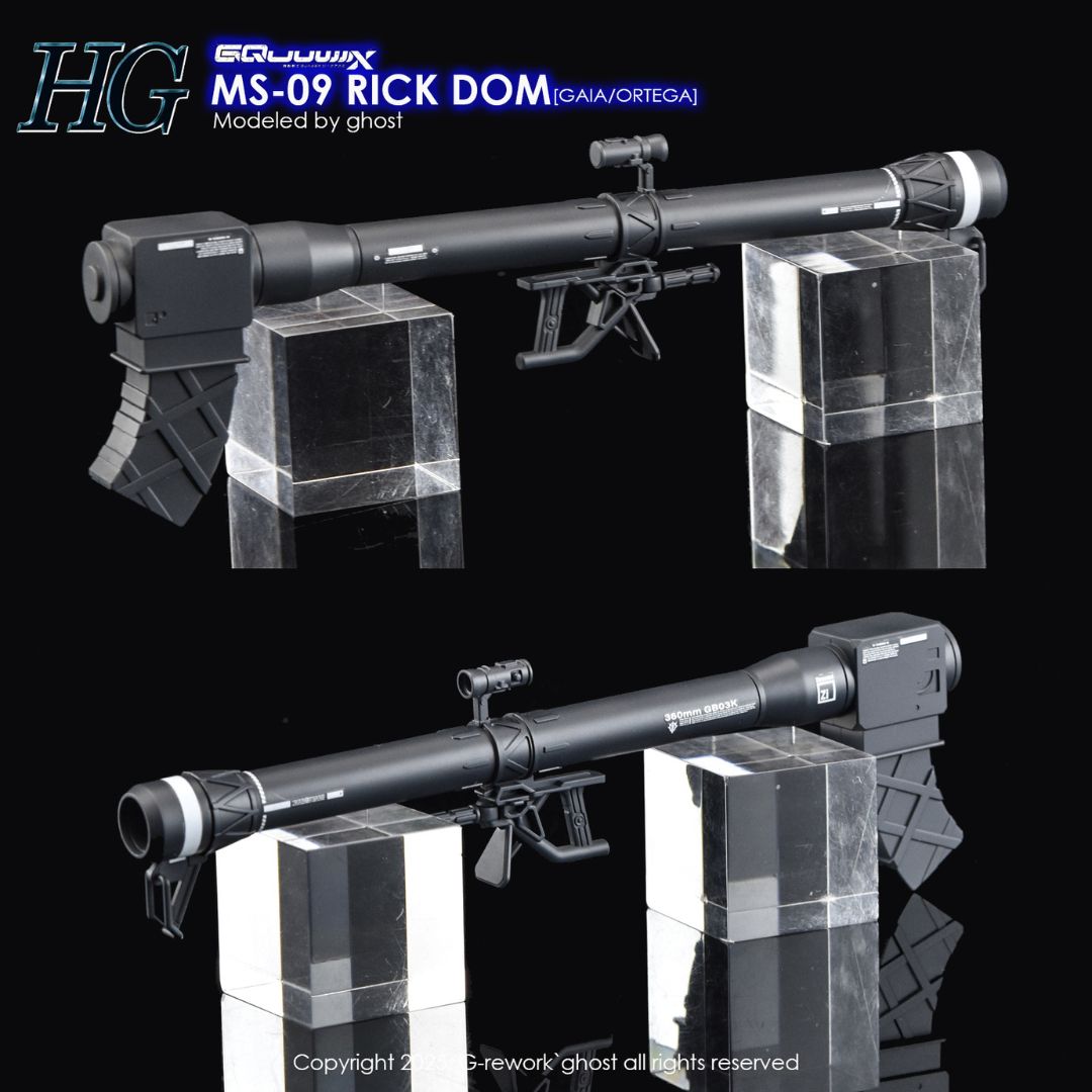 G-Rework Decal - [HG] GQUUUUUUX MS-09 RICK DOM (GAIA/ORTEGA)