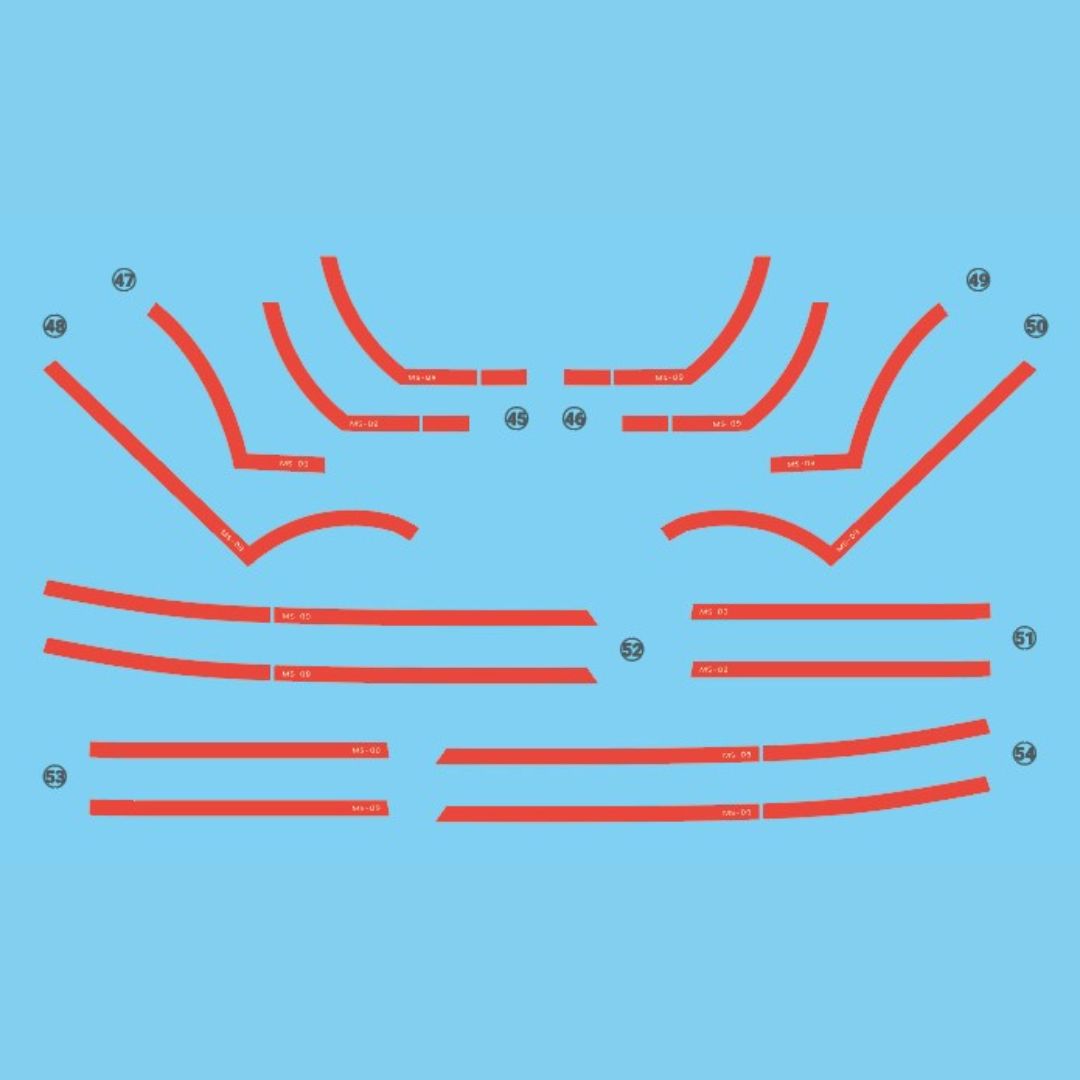 G-Rework Decal - [HG] GQUUUUUUX MS-09 RICK DOM (GAIA/ORTEGA)