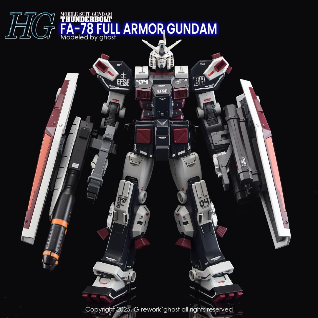 G-Rework Decal - [HG] FA-78 FULL ARMOR GUNDAM THUNDERBOLT VER.