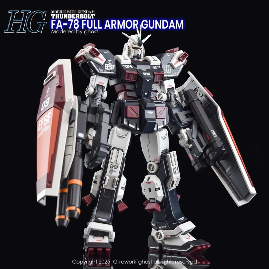 G-Rework Decal - [HG] FA-78 FULL ARMOR GUNDAM THUNDERBOLT VER.