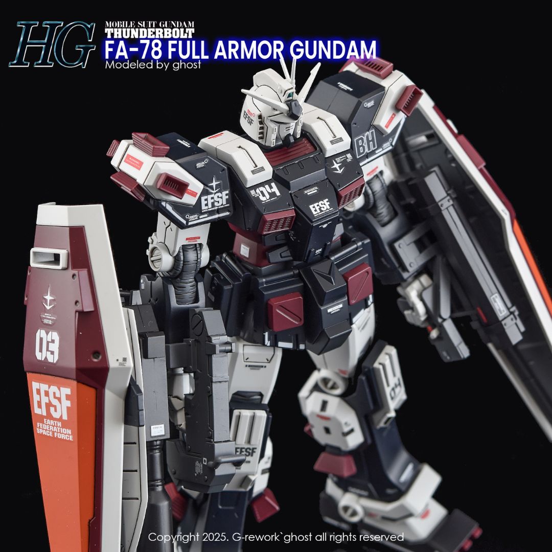 G-Rework Decal - [HG] FA-78 FULL ARMOR GUNDAM THUNDERBOLT VER.