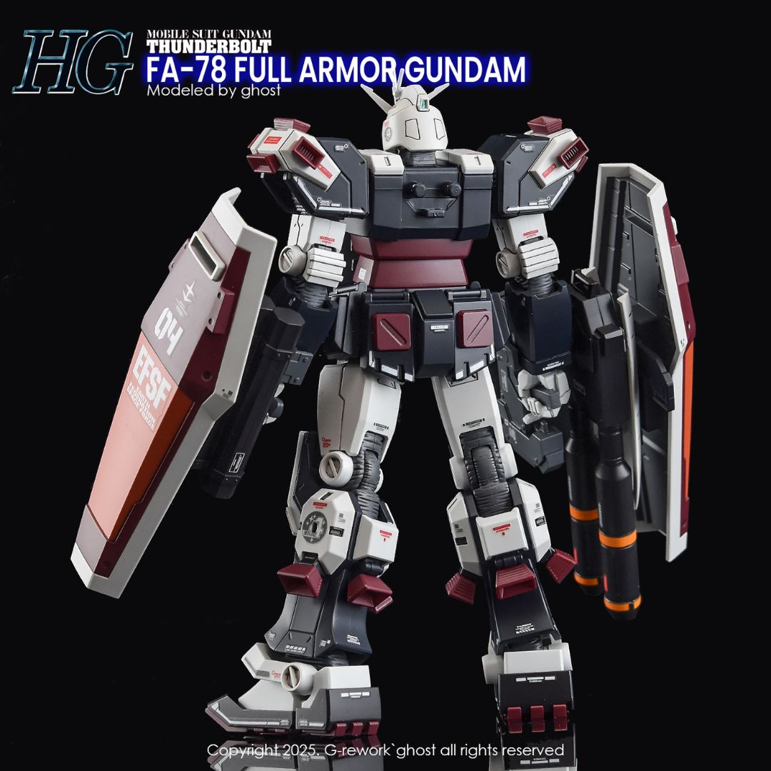 G-Rework Decal - [HG] FA-78 FULL ARMOR GUNDAM THUNDERBOLT VER.