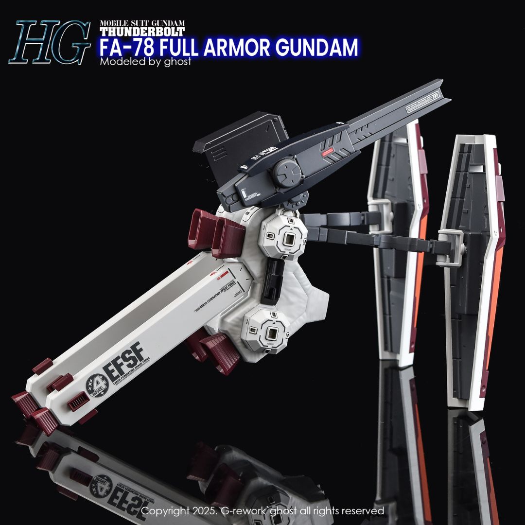 G-Rework Decal - [HG] FA-78 FULL ARMOR GUNDAM THUNDERBOLT VER.