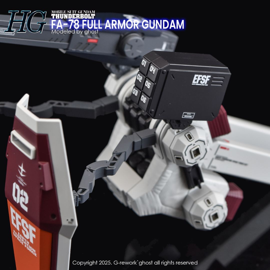 G-Rework Decal - [HG] FA-78 FULL ARMOR GUNDAM THUNDERBOLT VER.