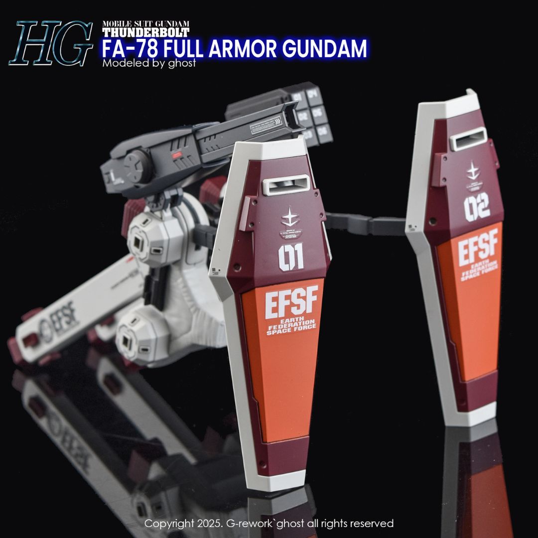 G-Rework Decal - [HG] FA-78 FULL ARMOR GUNDAM THUNDERBOLT VER.