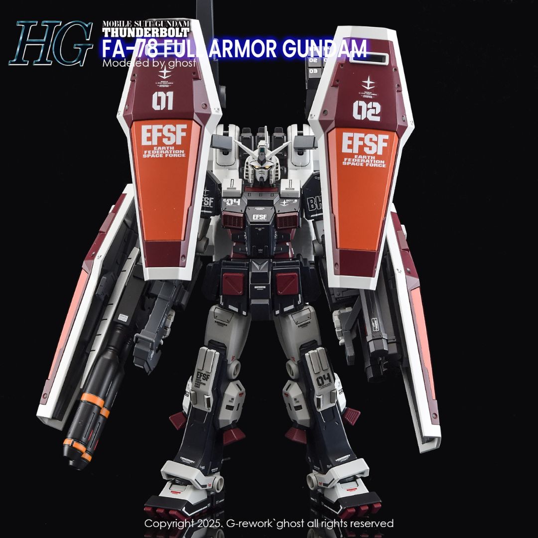G-Rework Decal - [HG] FA-78 FULL ARMOR GUNDAM THUNDERBOLT VER.