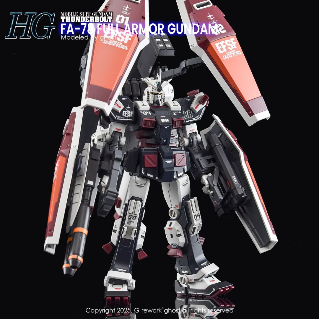 G-Rework Decal - [HG] FA-78 FULL ARMOR GUNDAM THUNDERBOLT VER.