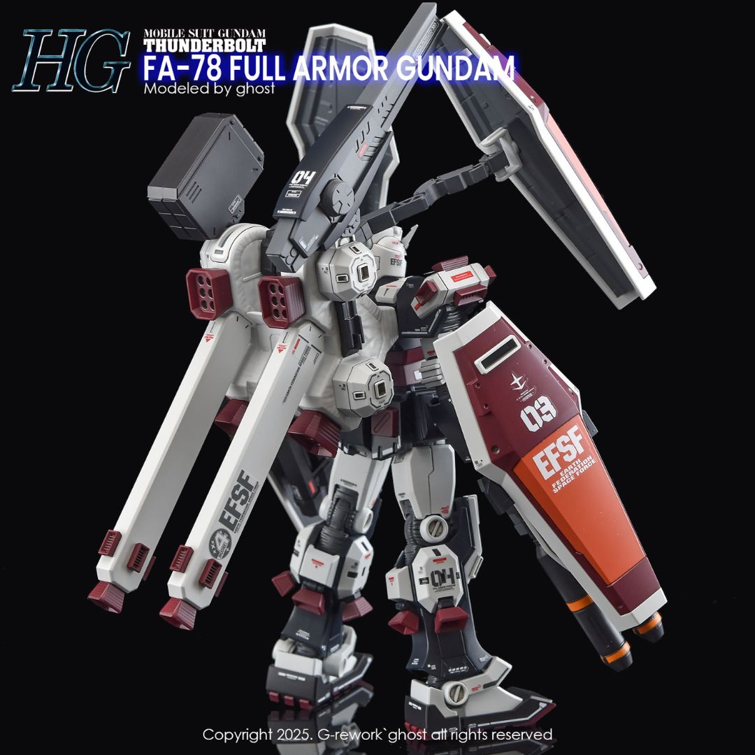 G-Rework Decal - [HG] FA-78 FULL ARMOR GUNDAM THUNDERBOLT VER.