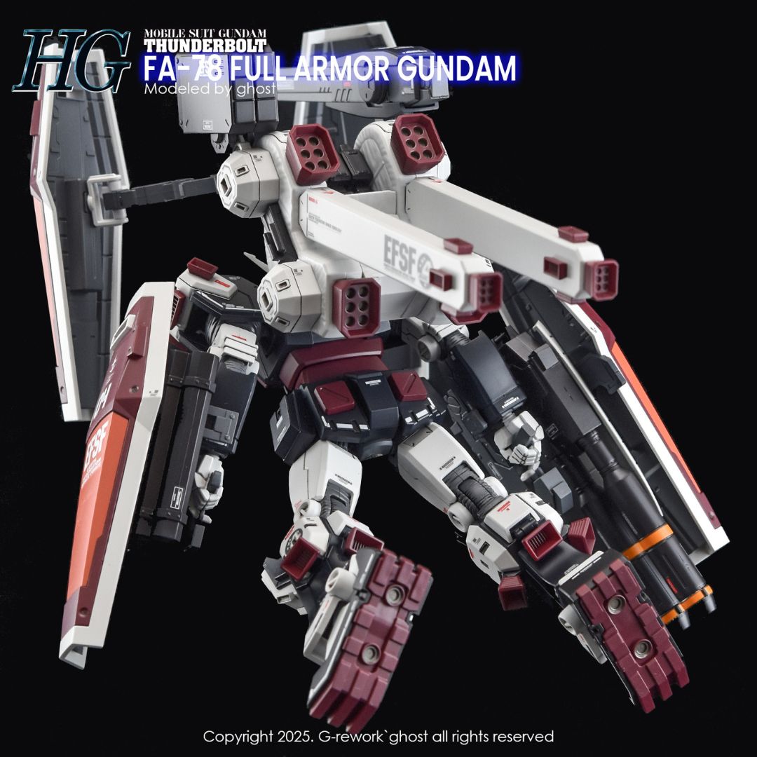 G-Rework Decal - [HG] FA-78 FULL ARMOR GUNDAM THUNDERBOLT VER.