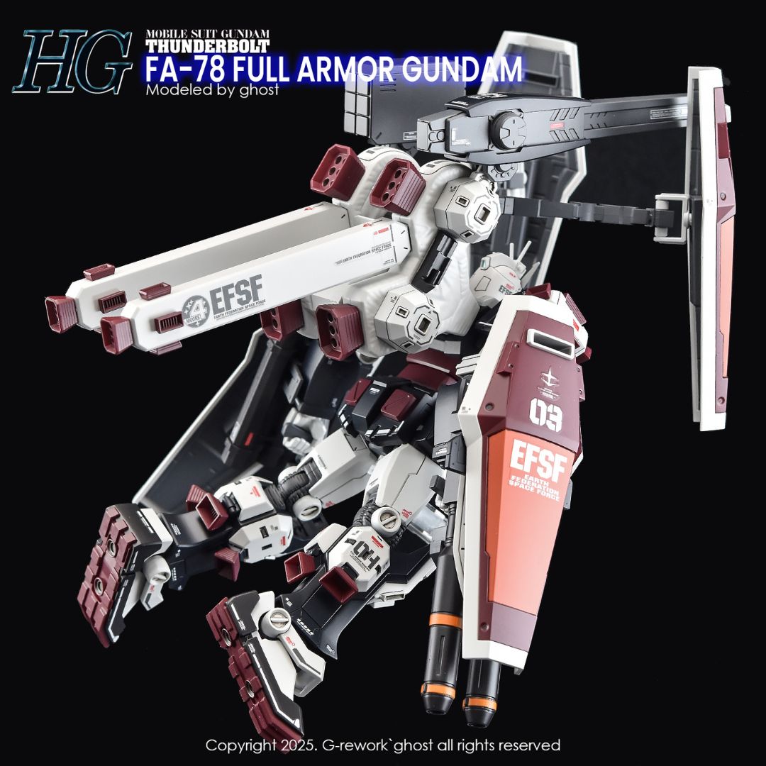 G-Rework Decal - [HG] FA-78 FULL ARMOR GUNDAM THUNDERBOLT VER.