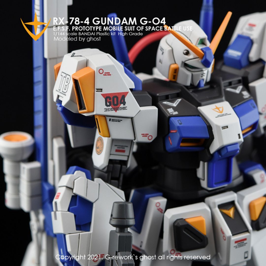 G-Rework Decal - [HG] RX-78-04/05 FULL SET