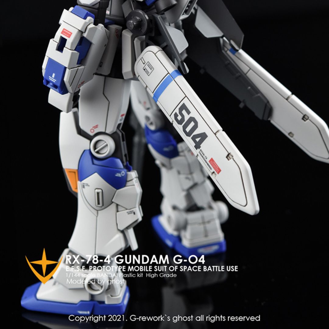 G-Rework Decal - [HG] RX-78-04/05 FULL SET