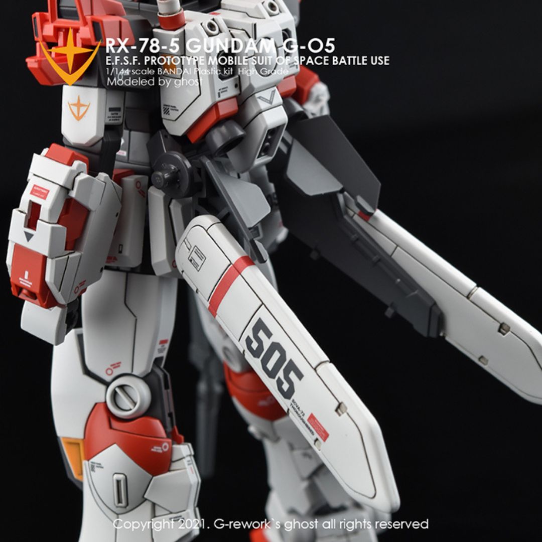 G-Rework Decal - [HG] RX-78-04/05 FULL SET