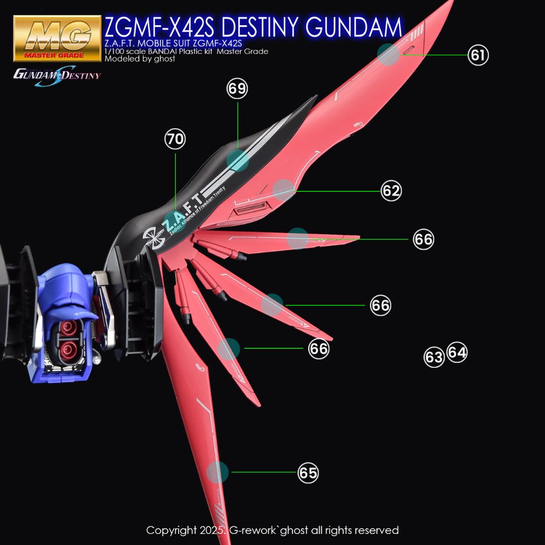 G-Rework Decal - [MG] [SEED] ZGMF-X42S DESTINY GUNDAM