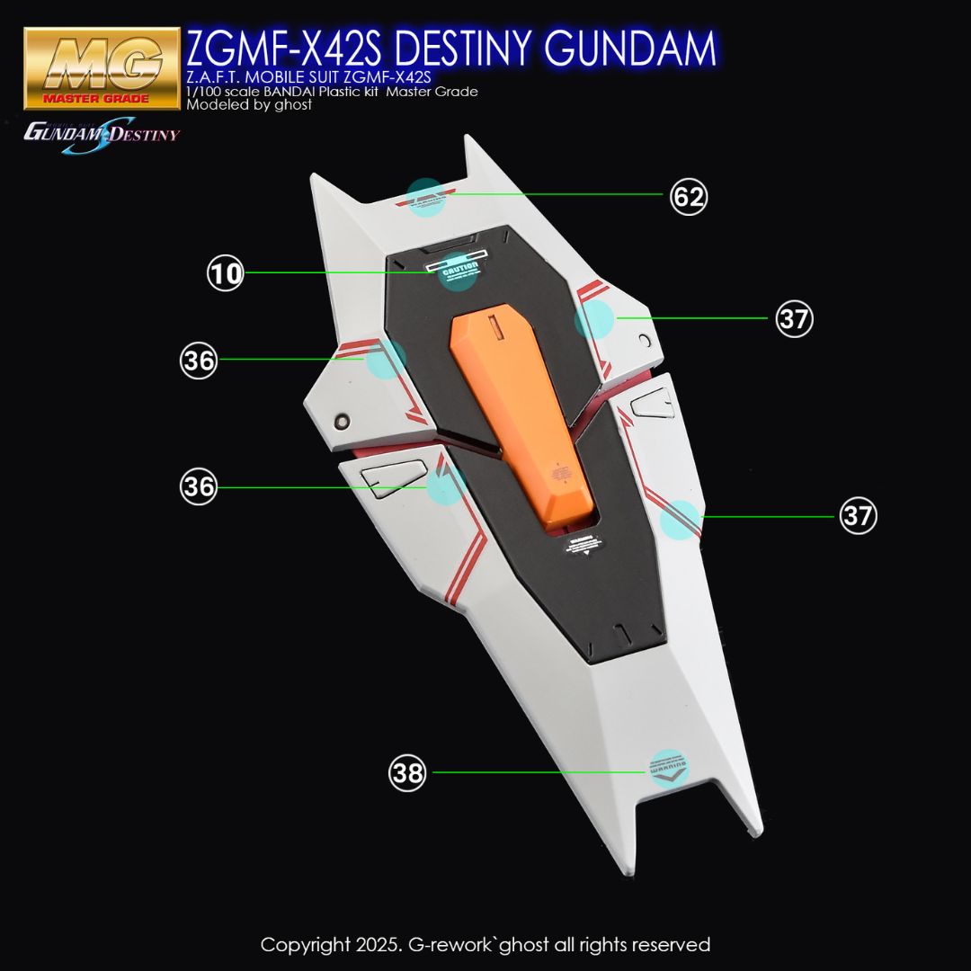 G-Rework Decal - [MG] [SEED] ZGMF-X42S DESTINY GUNDAM