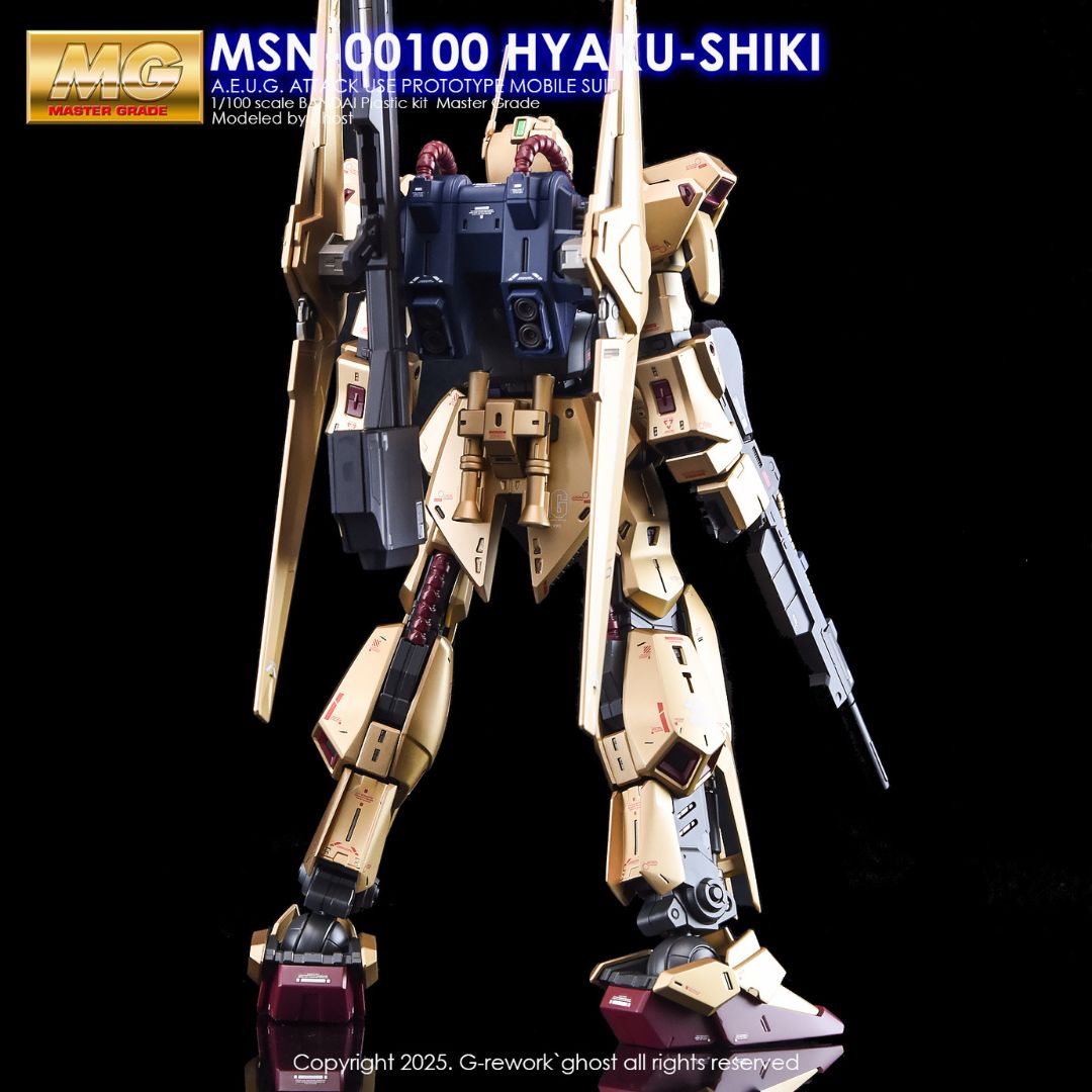 G-Rework Decal - [MG] MSN-00100 HYAKU-SHIKI VER 2.0