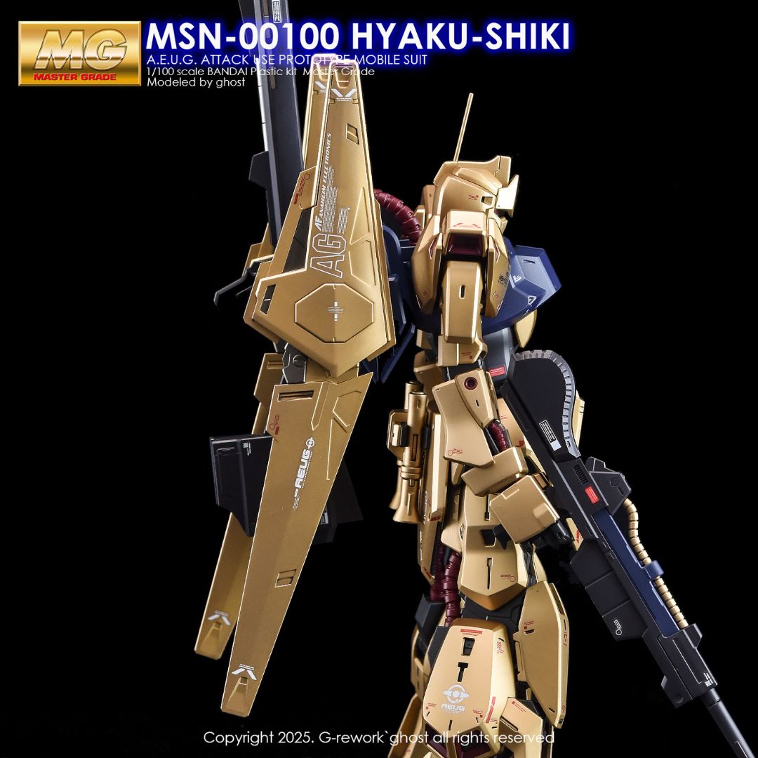G-Rework Decal - [MG] MSN-00100 HYAKU-SHIKI VER 2.0