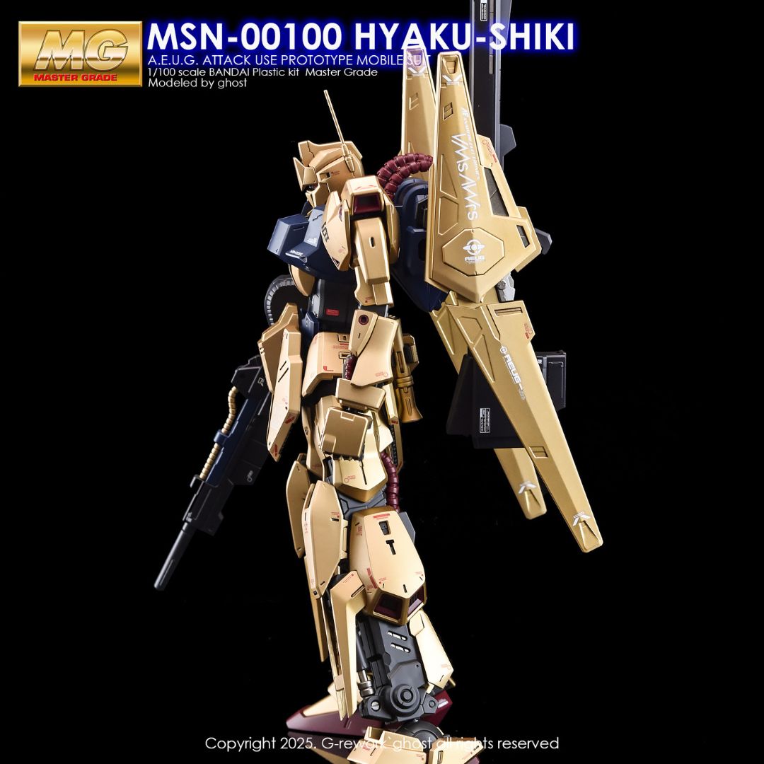G-Rework Decal - [MG] MSN-00100 HYAKU-SHIKI VER 2.0
