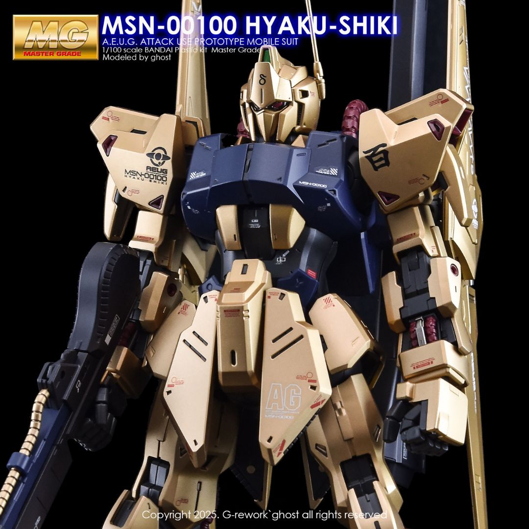 G-Rework Decal - [MG] MSN-00100 HYAKU-SHIKI VER 2.0