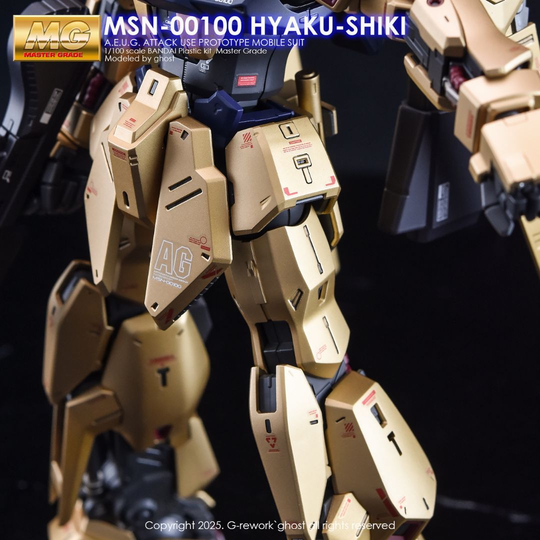 G-Rework Decal - [MG] MSN-00100 HYAKU-SHIKI VER 2.0
