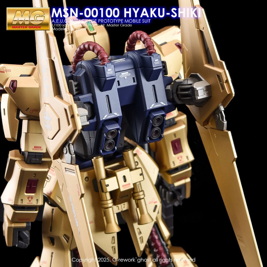 G-Rework Decal - [MG] MSN-00100 HYAKU-SHIKI VER 2.0