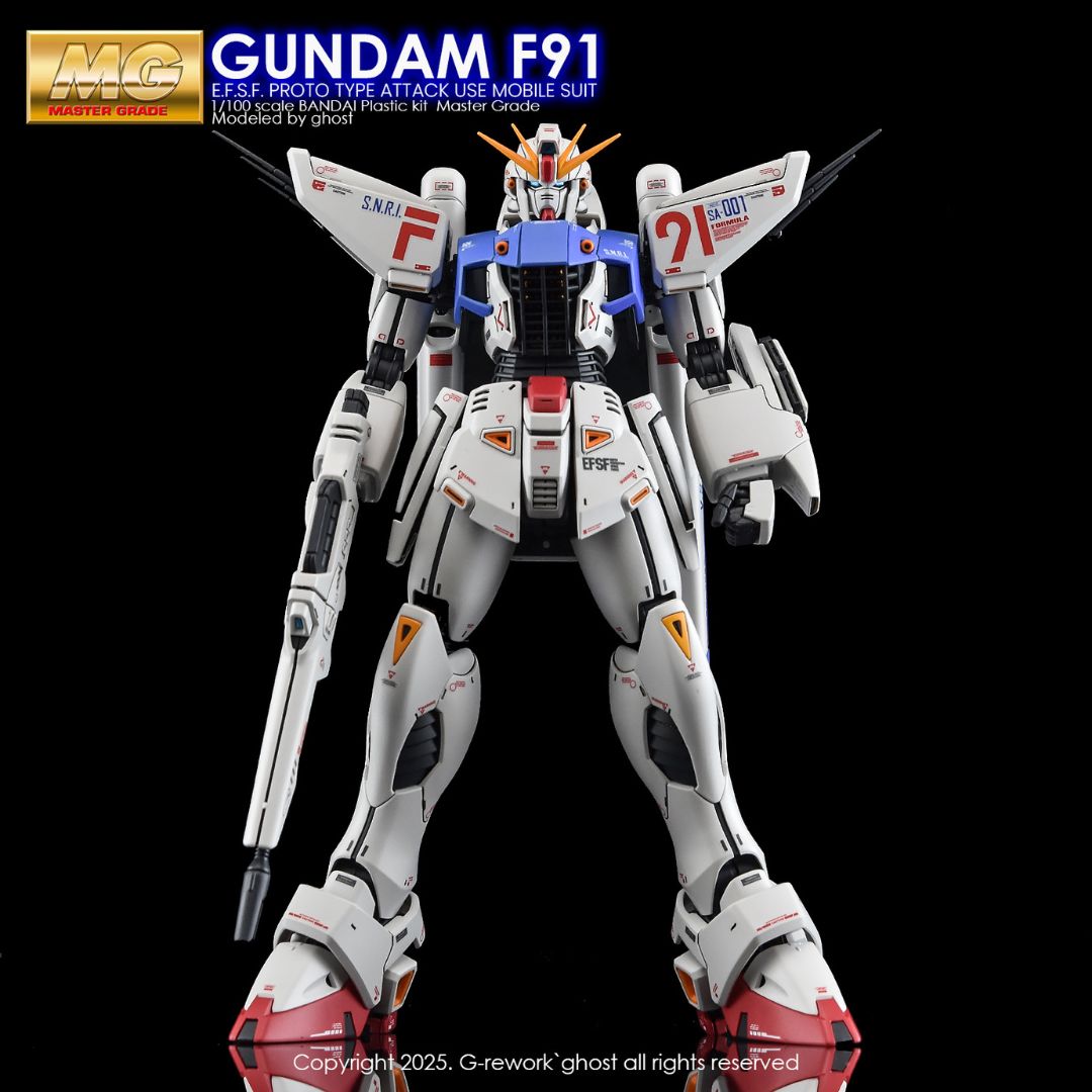 G-Rework Decal - [MG] GUNDAM F91 VER 2.0