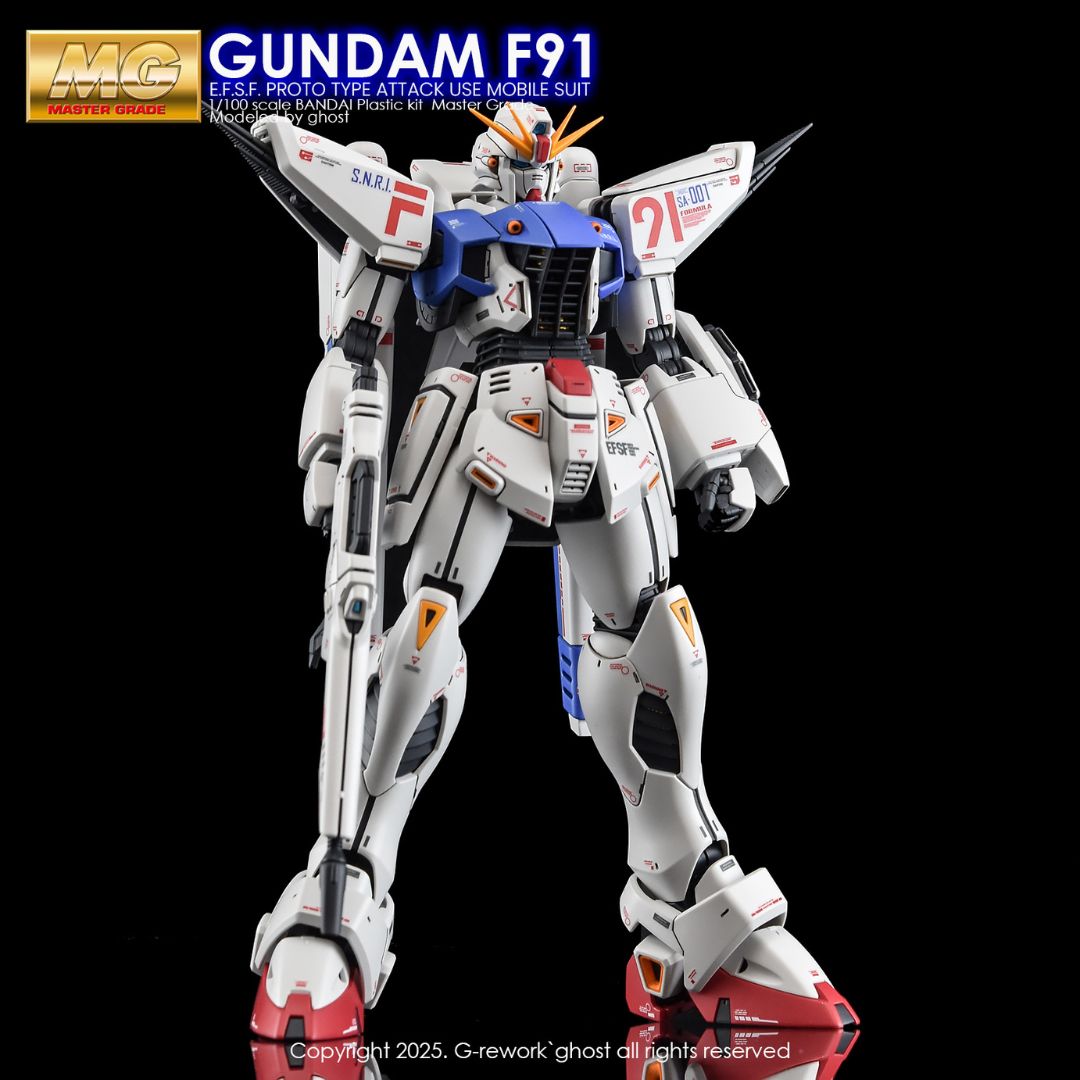 G-Rework Decal - [MG] GUNDAM F91 VER 2.0