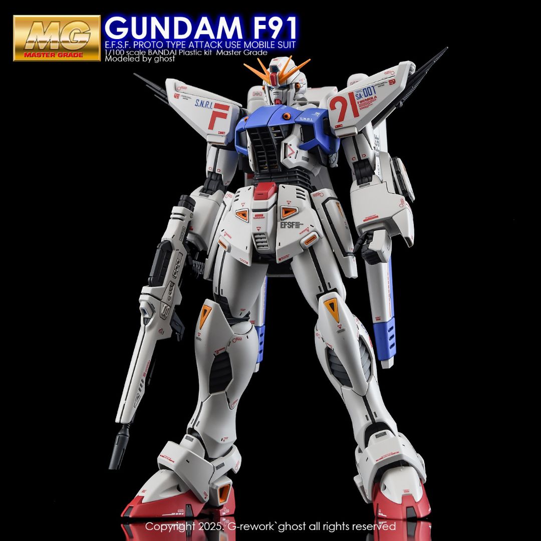 G-Rework Decal - [MG] GUNDAM F91 VER 2.0