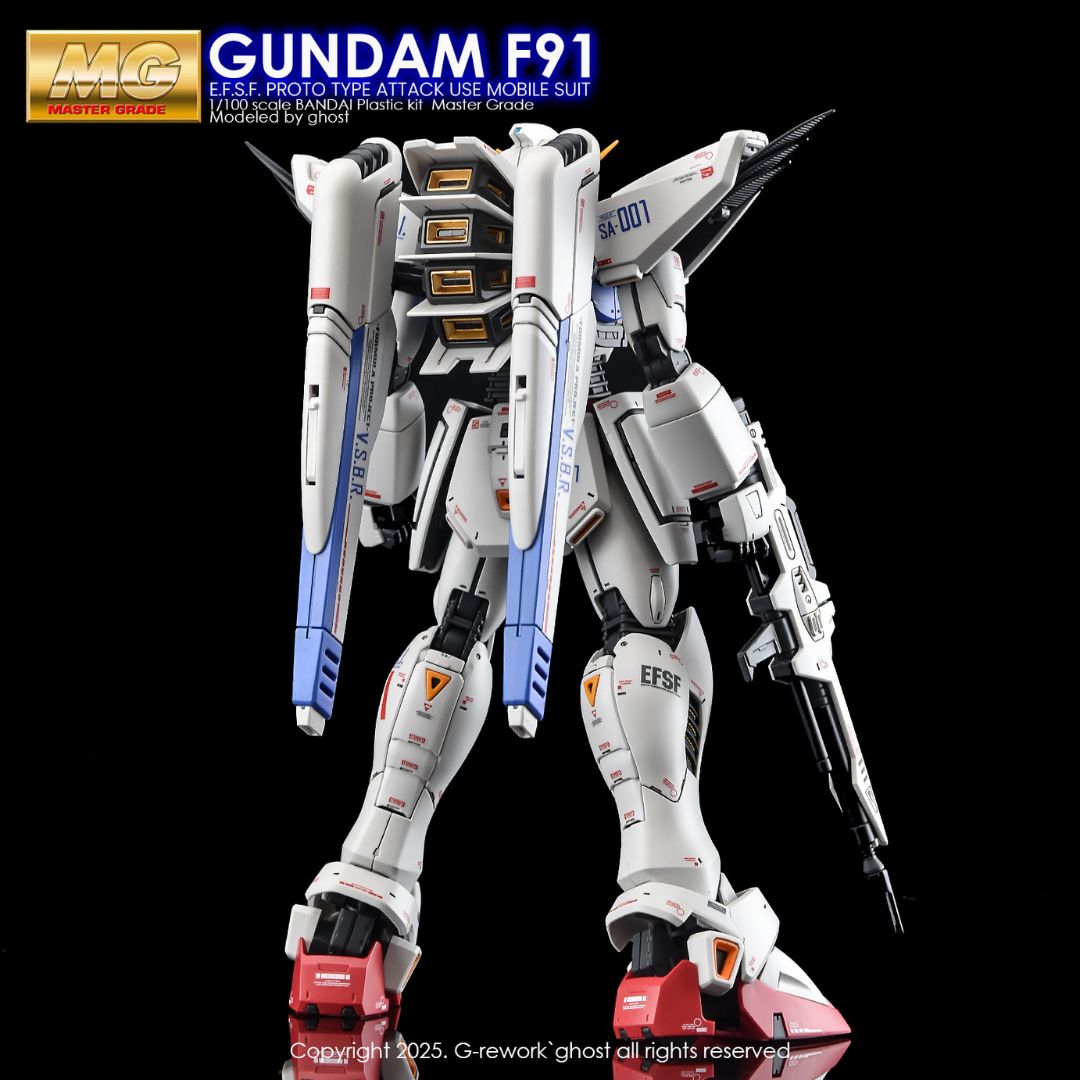 G-Rework Decal - [MG] GUNDAM F91 VER 2.0