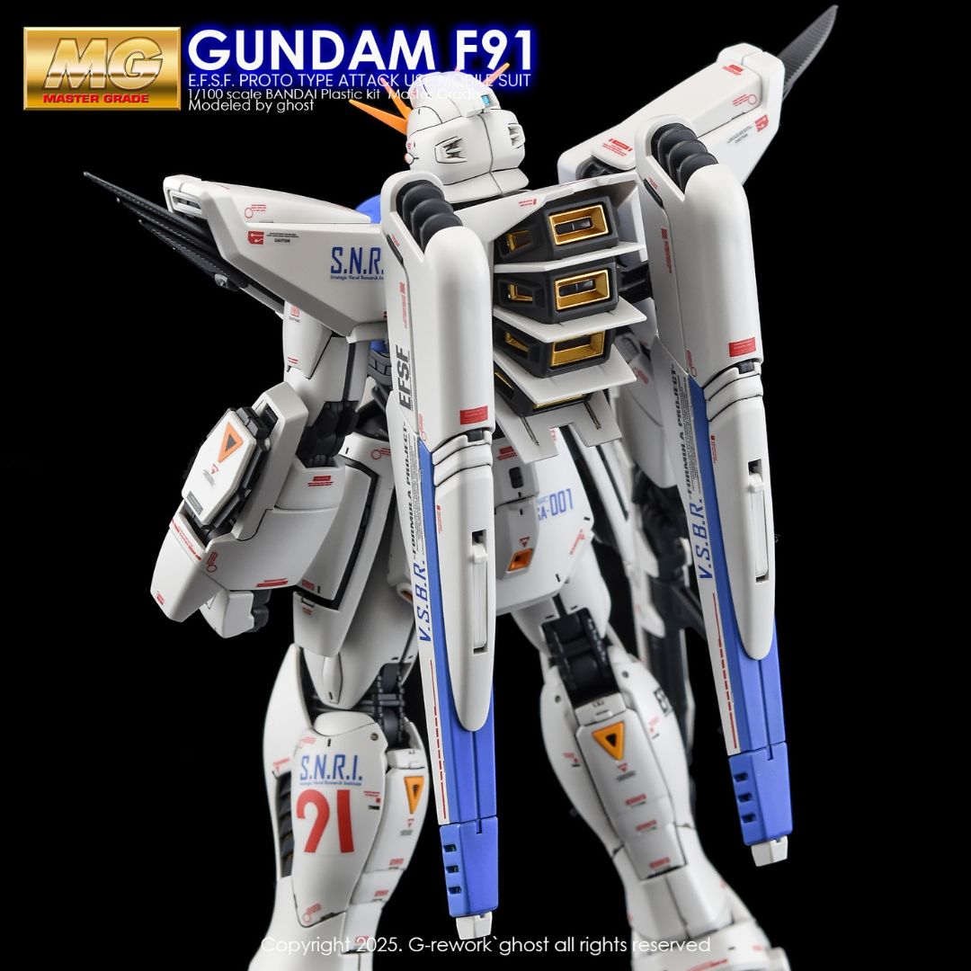 G-Rework Decal - [MG] GUNDAM F91 VER 2.0