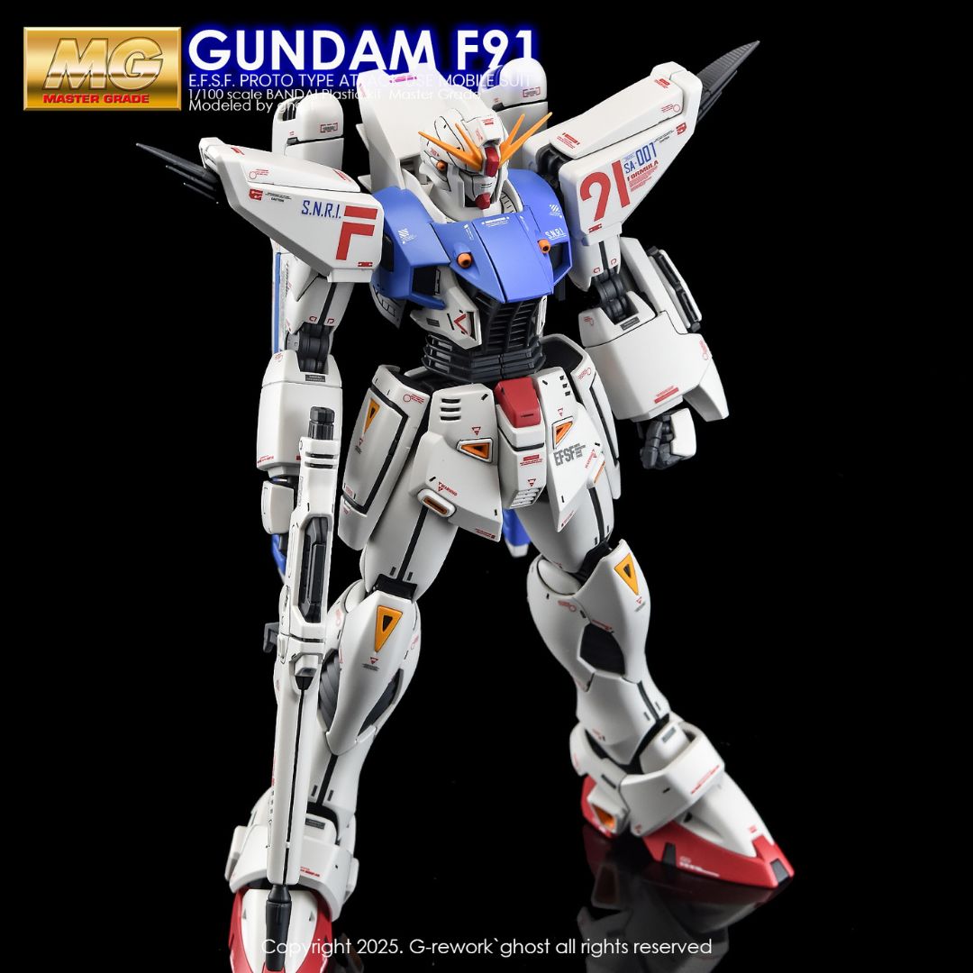 G-Rework Decal - [MG] GUNDAM F91 VER 2.0