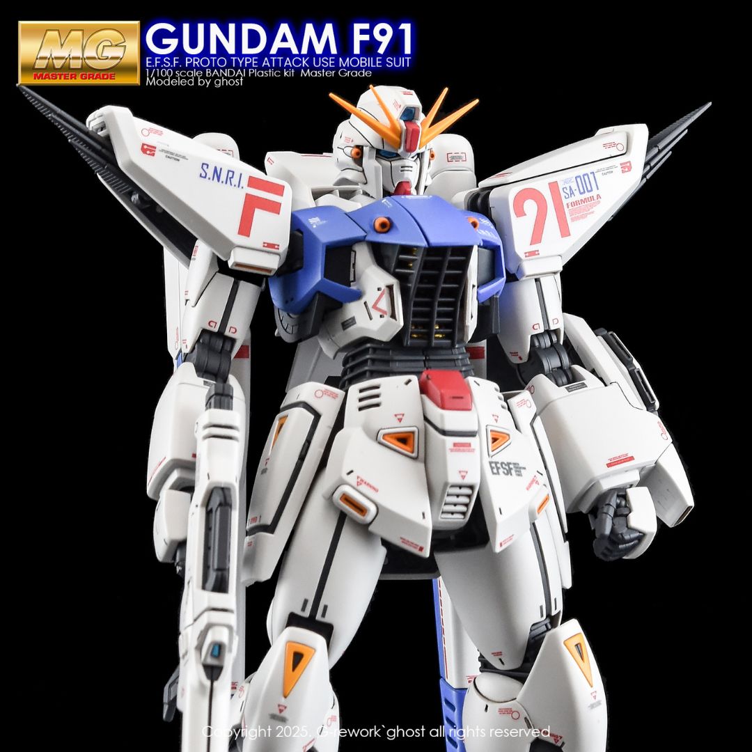 G-Rework Decal - [MG] GUNDAM F91 VER 2.0