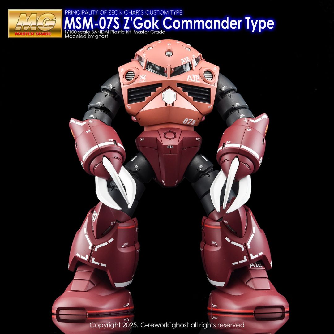 G-Rework Decal - [MG] MSM-07S Z'GOK GOMMANDER TYPE