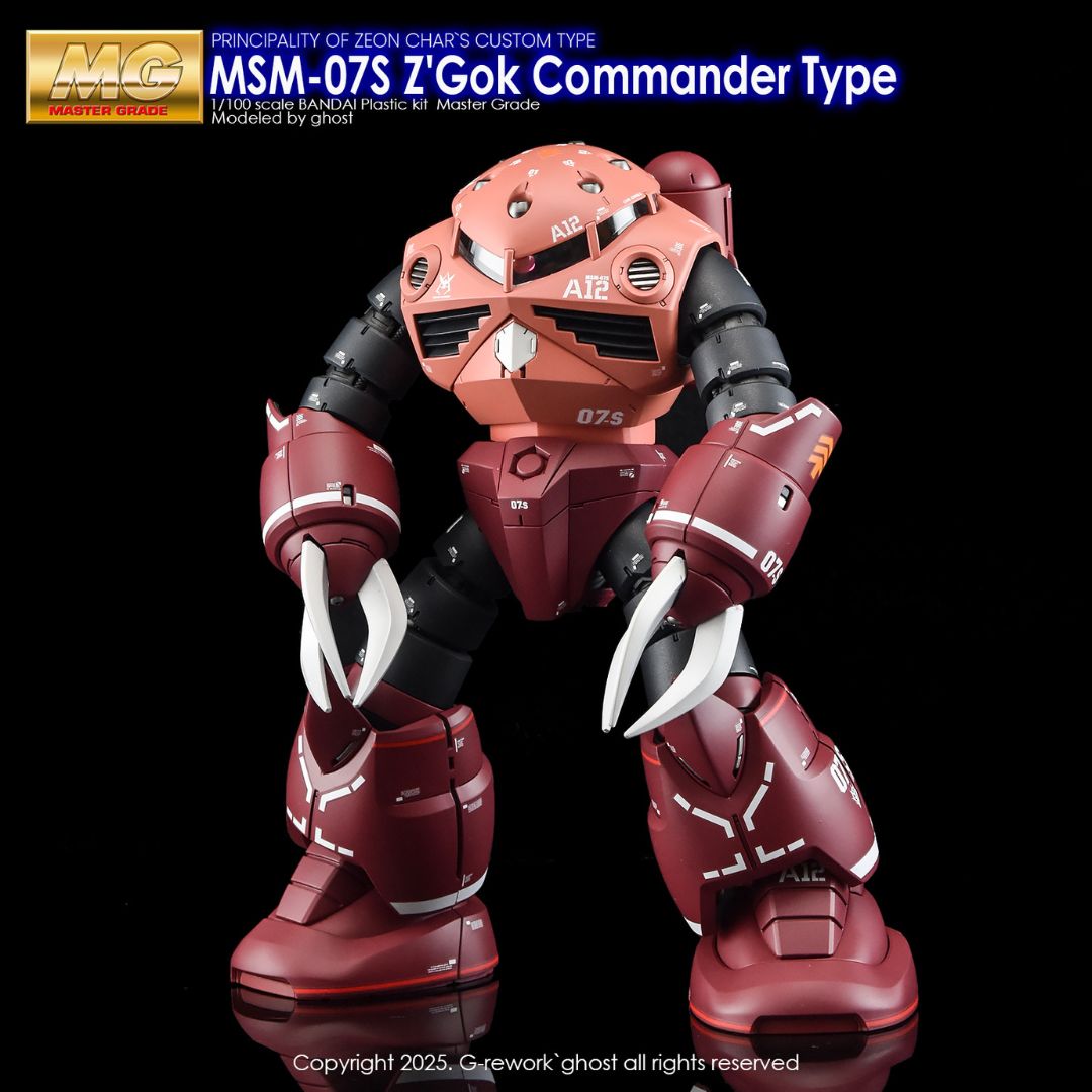 G-Rework Decal - [MG] MSM-07S Z'GOK GOMMANDER TYPE