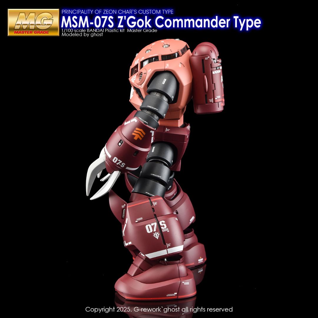 G-Rework Decal - [MG] MSM-07S Z'GOK GOMMANDER TYPE