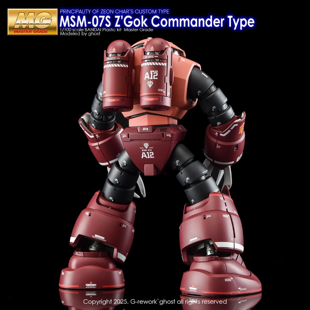 G-Rework Decal - [MG] MSM-07S Z'GOK GOMMANDER TYPE