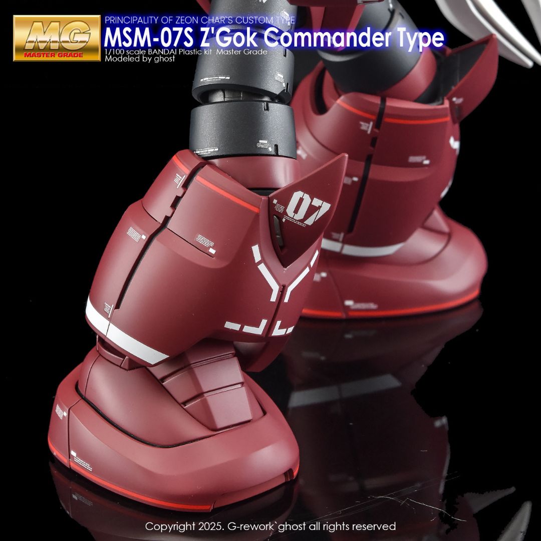 G-Rework Decal - [MG] MSM-07S Z'GOK GOMMANDER TYPE