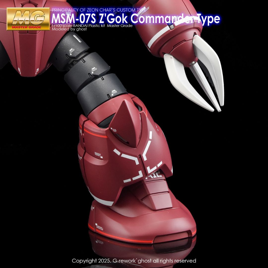 G-Rework Decal - [MG] MSM-07S Z'GOK GOMMANDER TYPE