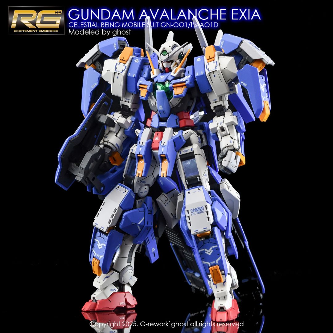G-Rework Decal - [RG] GN-001 GUNDAM AVALANCHE EXIA