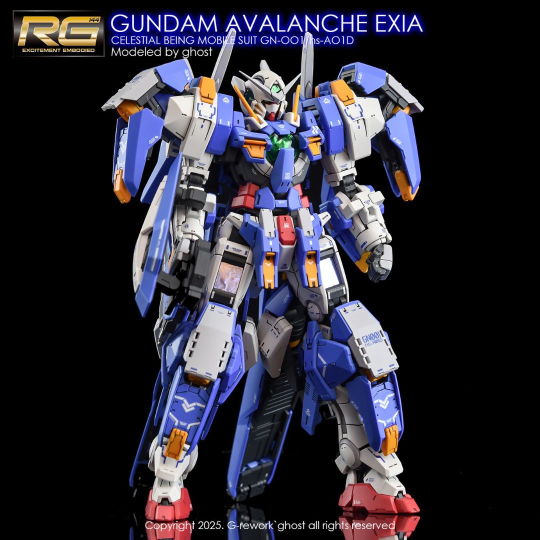 G-Rework Decal - [RG] GN-001 GUNDAM AVALANCHE EXIA