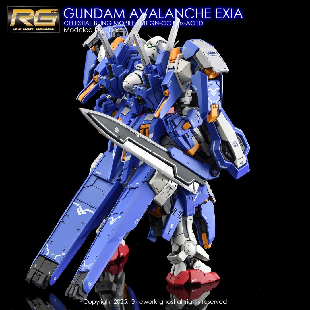 G-Rework Decal - [RG] GN-001 GUNDAM AVALANCHE EXIA